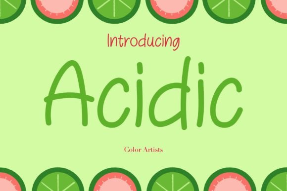 Acidic Font Review: Electrifying Script for Bold Brands