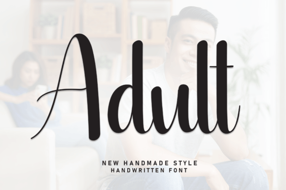 Adult Font Review: Elegant Script for Modern Branding