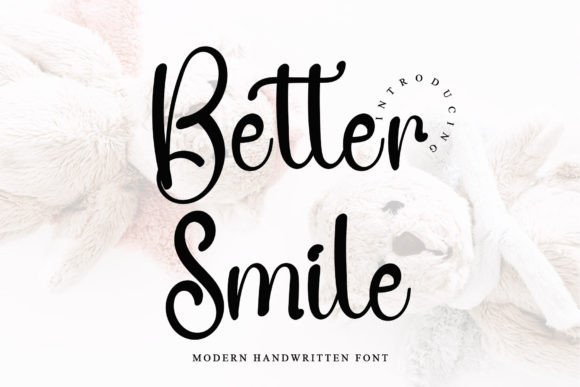 Better Smile: The Perfect Handwritten Font for Modern Branding