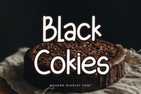 Black Cokies: A Sweet Handwritten Font for Editorial Design