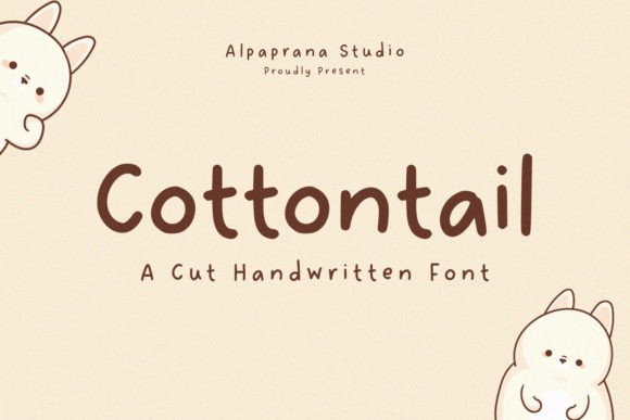 Cottontail: A Modern Handwritten Typeface for Editorial Design