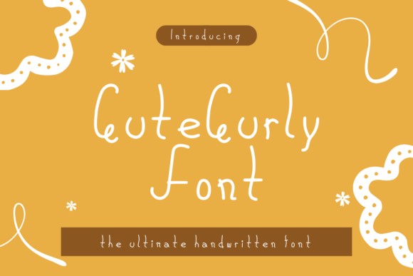 Cutecurly: The Handwritten Font That Elevates Small Business Branding