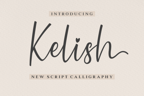 Elevate Your Brand with the Kelish Script Handwritten Font