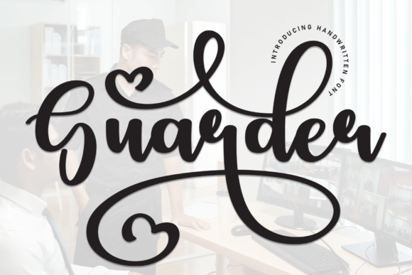Guarder Font Review: A Sweet Handwritten Typeface for Brands