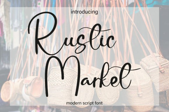 How Rustic Market Transforms Your Brand Typeface