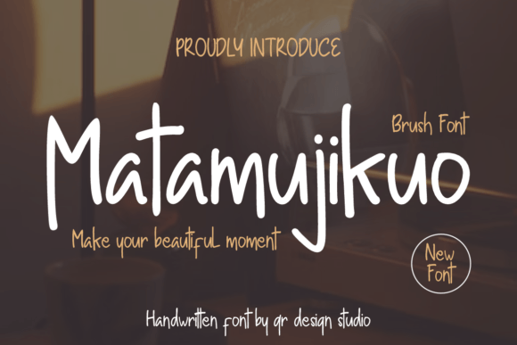 Matamujikuo Font: Bold Branding for Small Business
