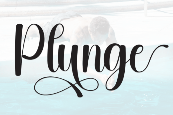 Plunge: A Friendly Handwritten Font for Editorial Design