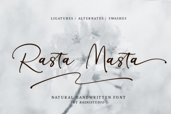 Rasta Masta Font: The Perfect Script for Handmade Brands