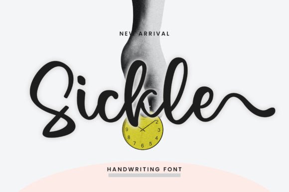 Sickle Font for Creative Campaigns