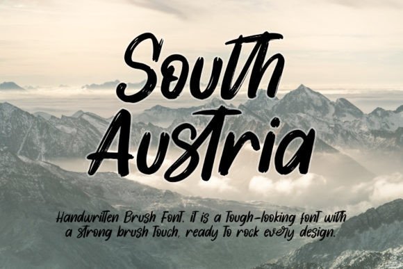 South Austria Font: Bold Branding for Small Business