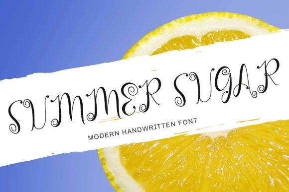 Summer Sugar Font: A Sweet Upgrade for Your Brand