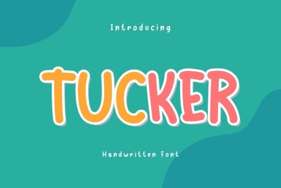 Tucker: A Playful Script Handwritten Font for Editorial Design